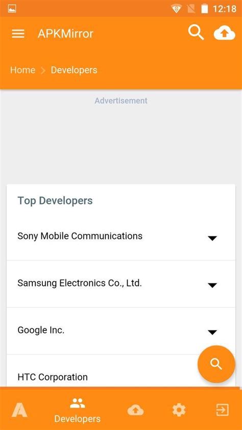 APKMirror for Android .